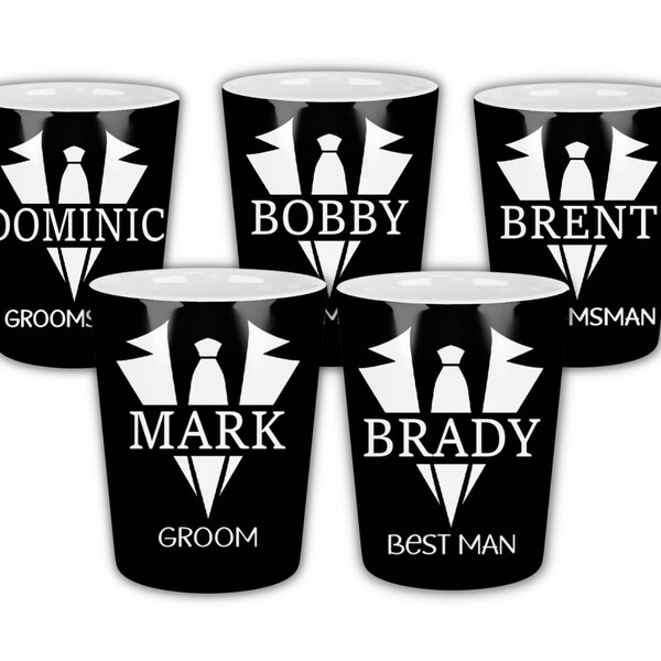 thumbnail image 2 of Bachelor Party Shot Glasses - 2-Piece Set, Adult Only, Lifetime Shatter Warranty 2 of 4