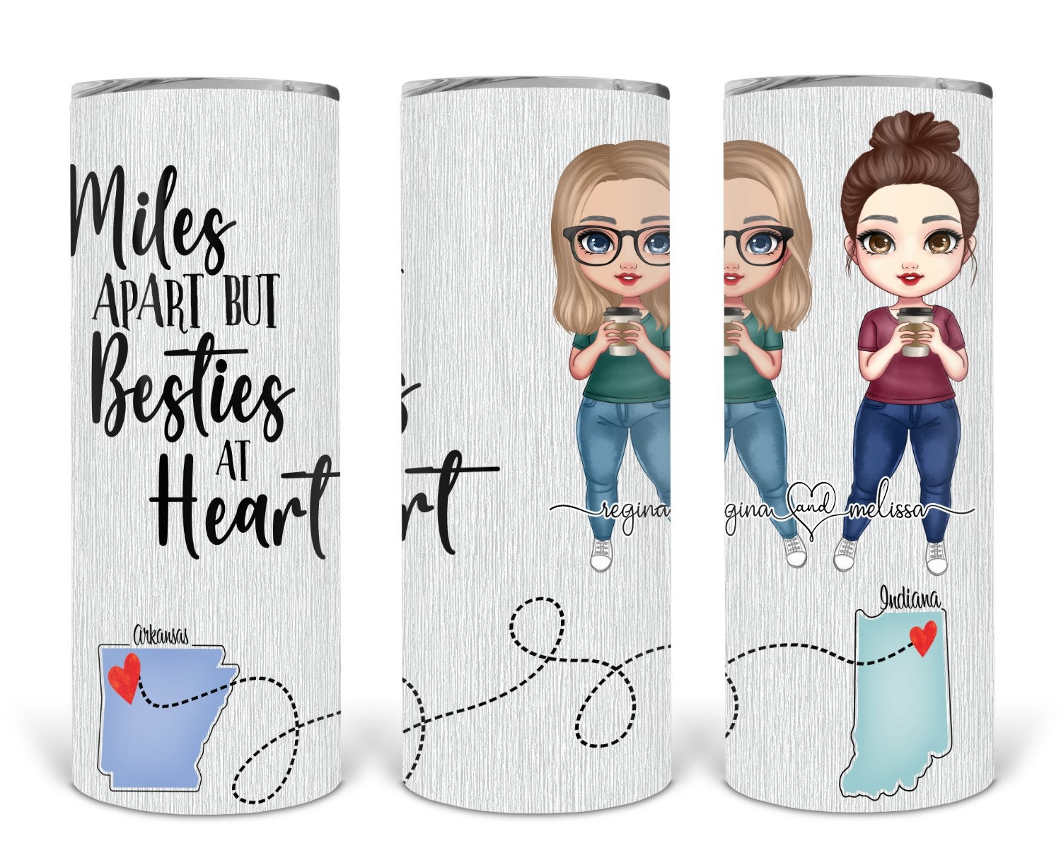 Best Friend Floral 20oz Stainless Steel Tumbler - Gifts for Best Friends  Women - Christmas Gifts for…See more Best Friend Floral 20oz Stainless  Steel