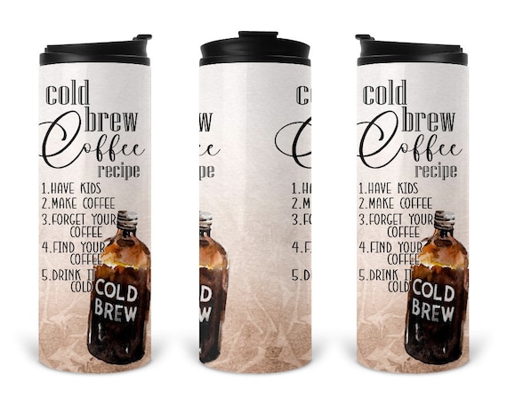 Insulated Travel Coffee Mug Cold Brew Coffee Recipe Travel 