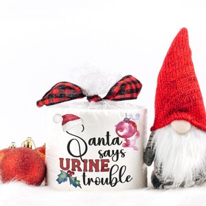 Carta igienica di Natale, regalo scherzoso, regalo elefante bianco, regalo di Natale di Babbo Natale segreto, regalo divertente di Babbo Natale segreto, regalo per farti ridere