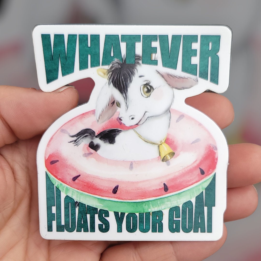 Pun Sticker, Funny Vinyl Sticker, Water Bottle Sticker, Graphic Sticker ...