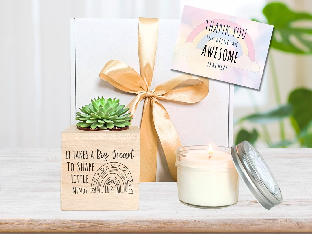 Teacher Appreciation Gift Preschool Teacher Gift Plant Set - Etsy