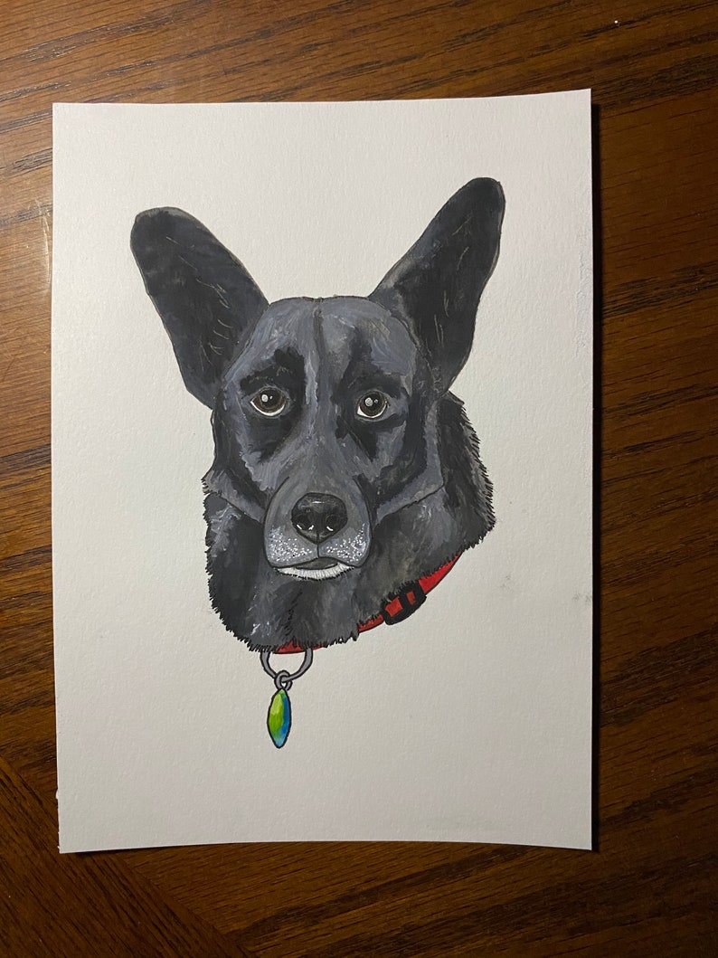 Custom Pet Portrait 5x7