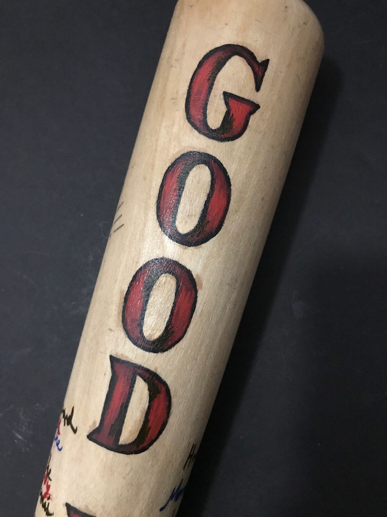 Harley Quinn Baseball Bat Suicide Squad DC Wood Realistic Etsy