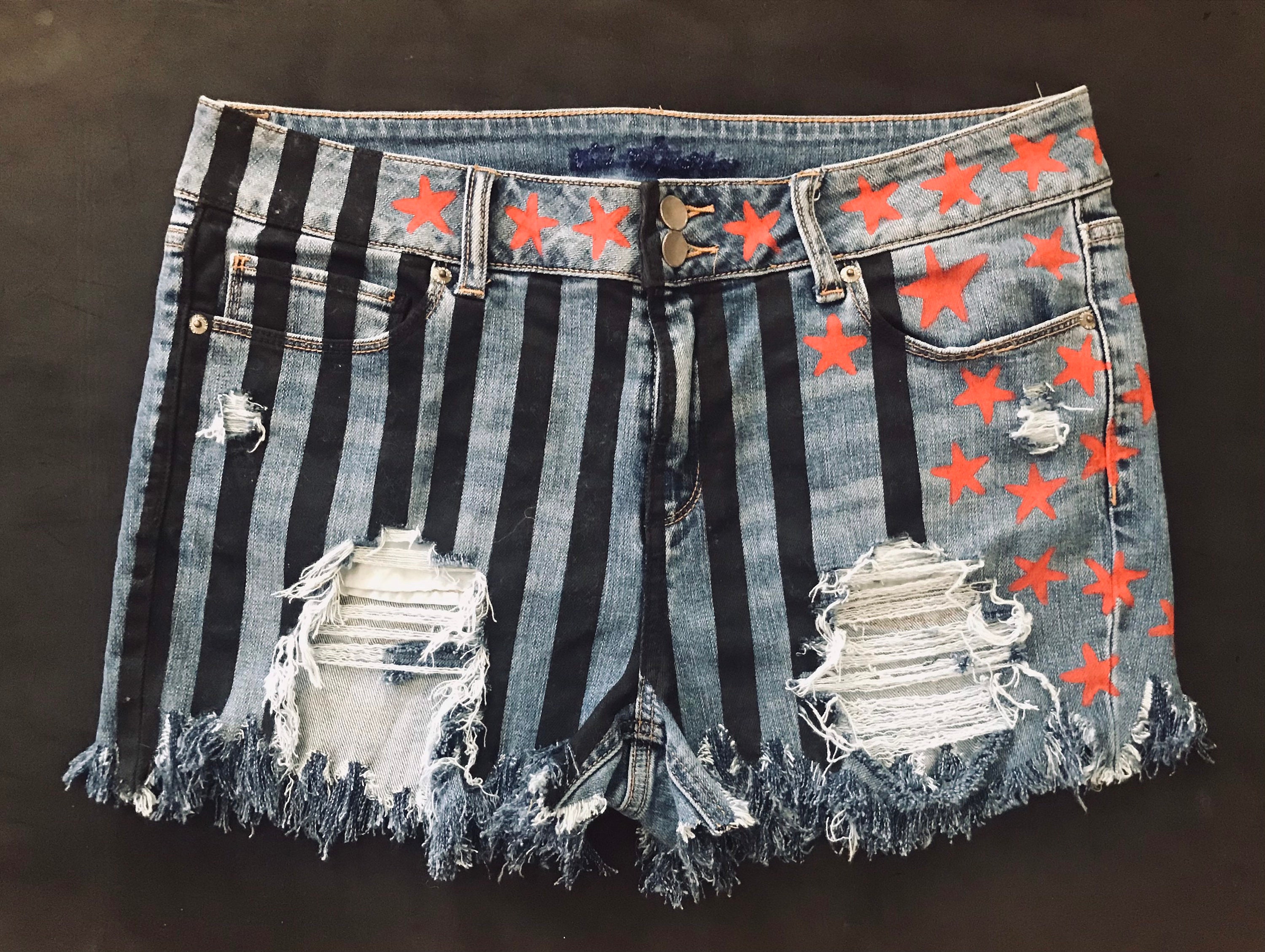 Harley Quinn Shorts Etsy
