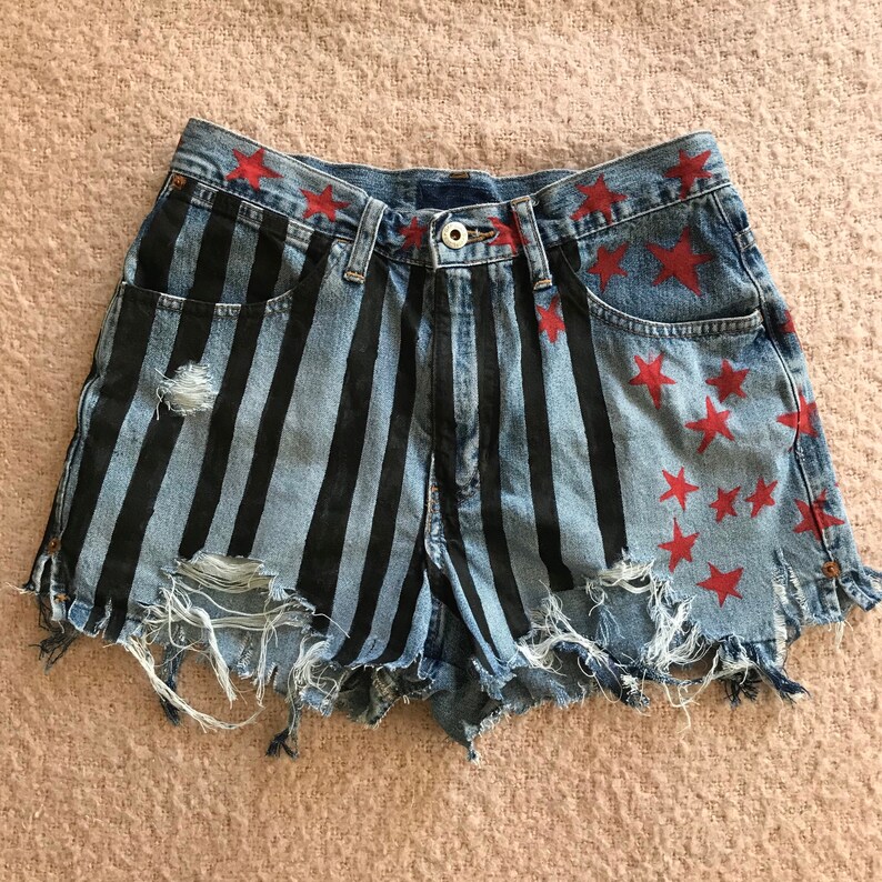 Harley Quinn Shorts Etsy