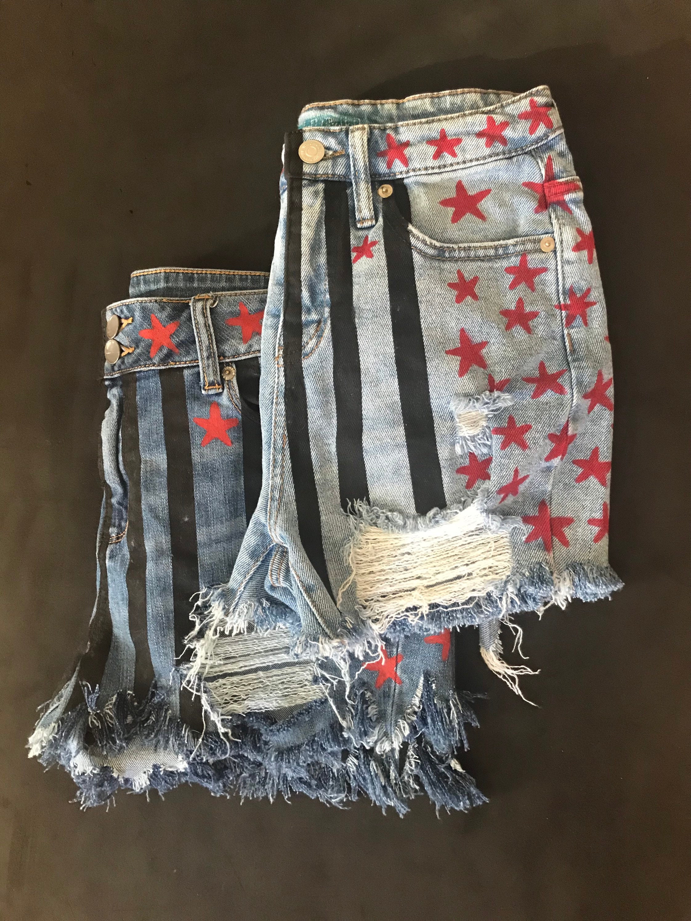 Harley Quinn Shorts Etsy