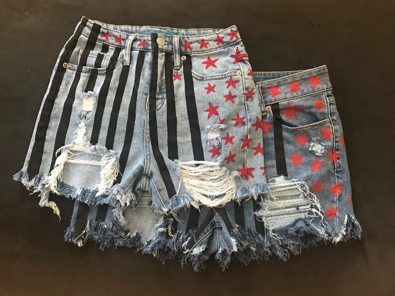 Harley Quinn Shorts Etsy