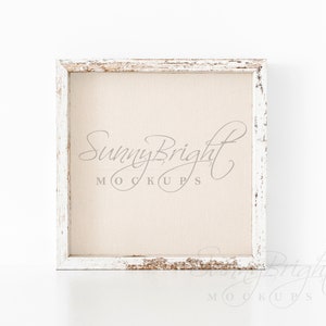 Wood frame mockup, Wood Sign Mockup, Plain Wood Sign Mockup, Farmhouse Sign Mockup, Mockup frame, Box sign mockup, 10X10, 12X12, 1:1, JPG