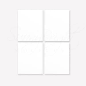 Plain Canvas Mockup, Set of 4, 4X5 ratio, 8X10, 16X20, 40X50cm, Wall art mockup, Minimalist canvas mockup, Plain card mockup, JPG file