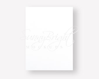 Plain Canvas Mockup, Wall Art Mockup, Minimalist Style (JPG file)