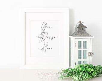 Calligraphy Mockup Etsy