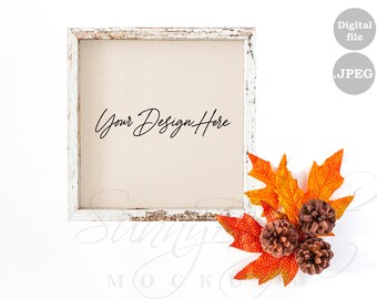 Box Frame Mockup Etsy