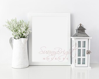 Easter Frame Mockup Etsy