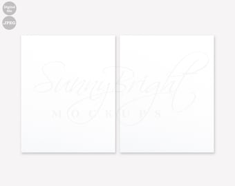 Plain Canvas Mockup Set, Wall Art Display (JPG file)