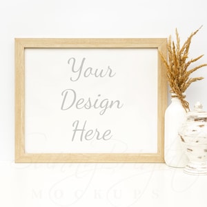 Wood Sign Mockup, Wood Frame Mockup, Landscape Mockup, Farmhouse mockup, Blank wood sign, Mockup frame, Mockup sign, 8X10, 16X20, 24X30