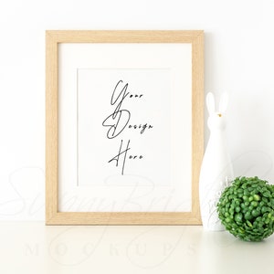 Elegant Frame Mockup, 8X10 Frame Mockup, Wood Frame Mock up, Farmhouse mockup, Minimalist Mockup frame, Picture frame mockup, 8X10, 11X14