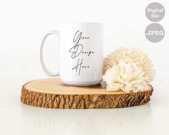 Two Mug Mockup 11 Oz. Mug Mockup Mug Mockup Sublimation Mockup Blank Mug  Coffee Mug Mockup Farmhouse Mockup Mugs Mockup 