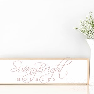 Wood Sign Mockup, Wood Sign Photo, Mock wood sign, Wood frame mockup, Farmhouse Sign Mockup, Mockup frame, Box sign mockup, 6X24, JPG file