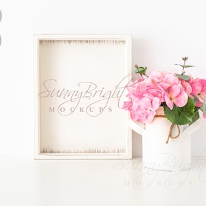 Wood Sign Mockup, Box sign mockup, Plain Wood Sign, Wood frame photo, Wood frame mockup, Farmhouse Sign Mockup, Mockup frame, JPG file