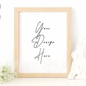 Easter frame mockup, Easter Sign Mockup, Wood Frame Mockup, Wood sign mockup, Farmhouse Mockup, Mock up frame, 8X10, 16X20, JPG file