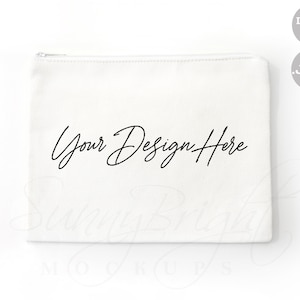Cosmetic Bag mockup, Make up Bag mockup, Canvas Bag mockup, Sublimation Makeup Bag mockup, Zip case mockup, Cosmetic Bag Photo, JPG file
