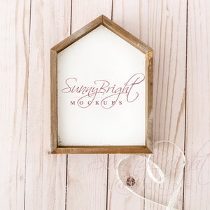 Wood Sign Mockup, Styled sign mockup, Wood frame photo, Wood frame mockup, Farmhouse Sign Mockup, Mockup frame, Box frame mockup, 10X10, JPG