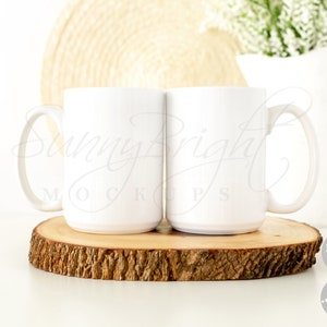 Mug Mockup, Two Mugs mockup, 15 oz, Coffee cup Mockup, Amuse mug mockup, 2 mugs mockup, Sublimation Mockup, Mug mock up, Mug photo, JPG file