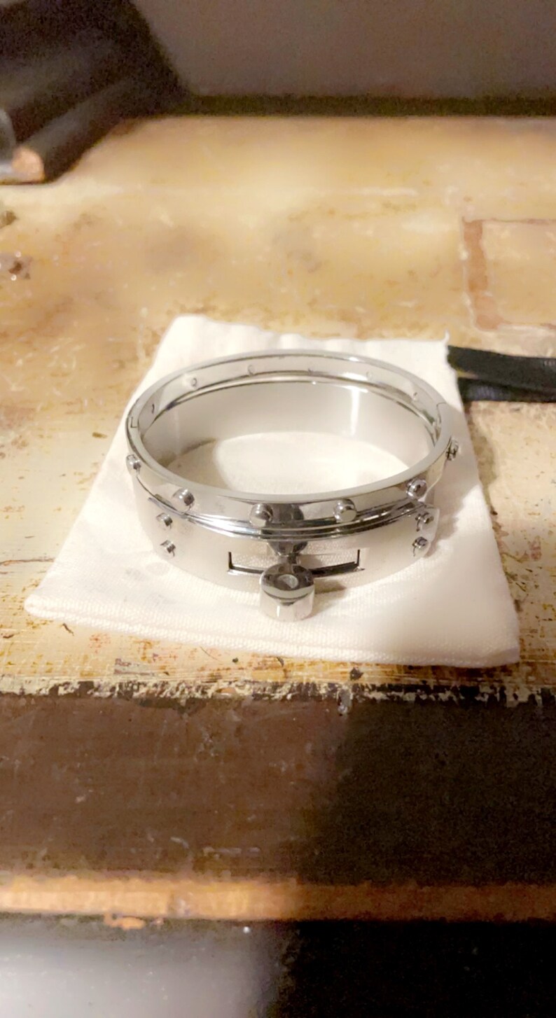 Stainless Steel Stud Bubble Turn Lock Arm Candy Set Stackable Etsy