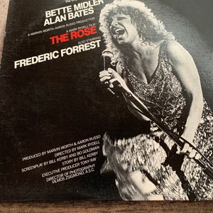 The Rose Movie Soundtrack vinyl LP