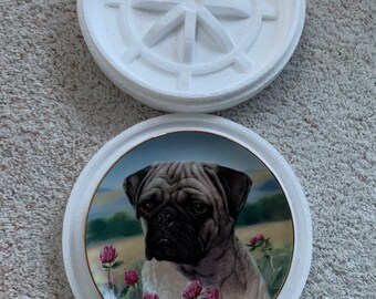 danbury mint pug plates