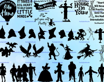 Wizard Of Oz Svg Etsy