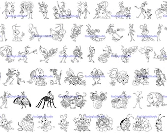 60 SVG / DXF / PNG Best Designs Bundle