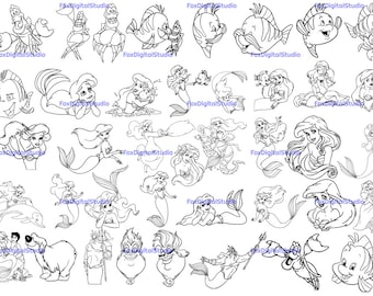 50 SVG/DXF/PNG Best Designs Bundle
