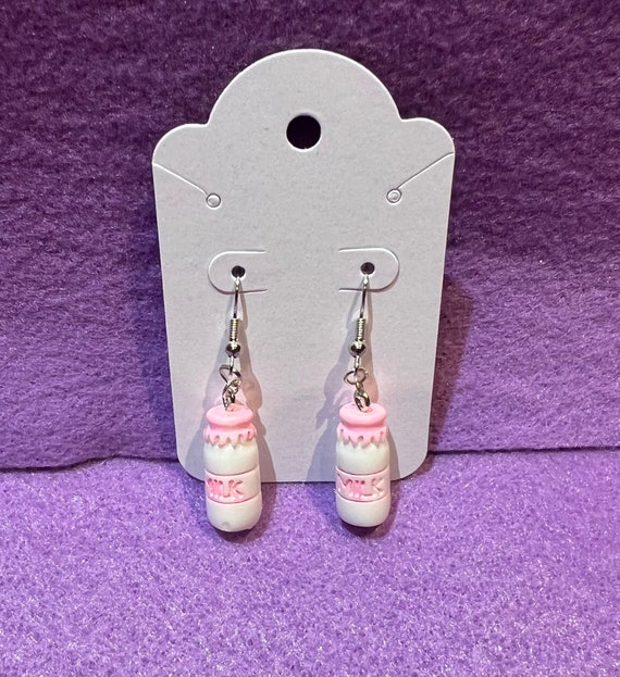 MILK X SODA SEASHELL EARRINGS pink MILK X SODA SEASHELL EARRINGS pink