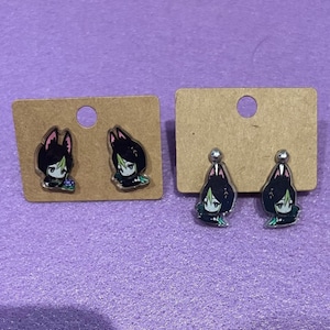 Tighnari Ohrclips und Ohrstecker