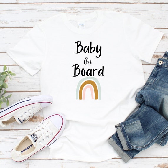 Camiseta bebe a bordo hot sale
