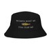Fish Fear Me Hat, Funny Bucket Hat 