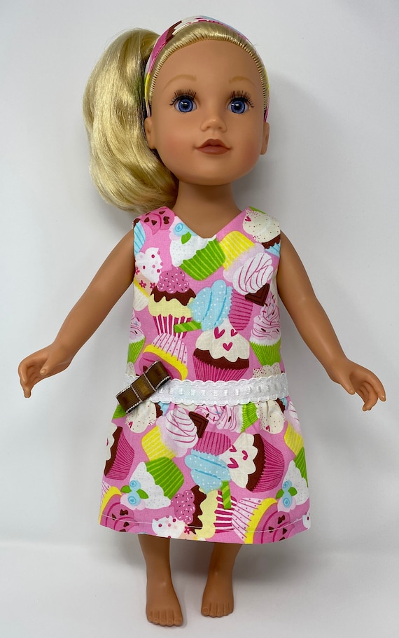 18 Inch Cupcake Birthday Dress and Headband