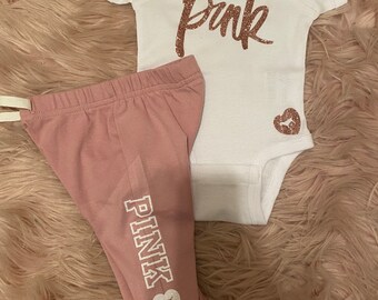 baby victoria secret pink outfits