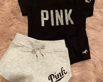 pink victoria secret baby clothes