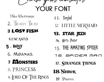 Custom Name Vinyl Decal – Personalized Text Sticker for Cups, Glass, Mirrors, Cars, Backdrops & More – Custom Word Decal