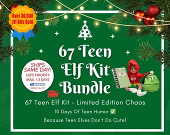 Tonårsalver Buspaket – 10 dagar av sarkastisk julkul