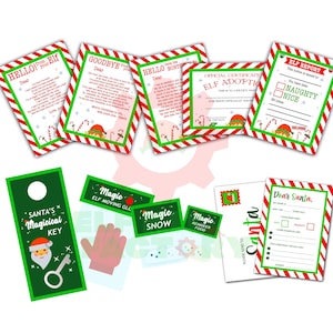 24 Day Elf Kit 2025, Christmas Elf Activities, Pre-Planned Scenes image 11