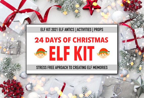 Elf Kit 24 Days of Christmas Elf Props Elf Accessories Elf