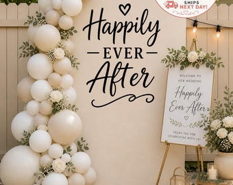 Custom Backdrop Vinyl Decal – Event Backdrop Sign, Baby Shower Decor, Birthday Party Backdrop, Wedding Welcome Sign, Personalized Name Decal