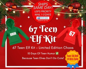 Tonårsalver Buspaket – 10 dagar av sarkastisk julkul