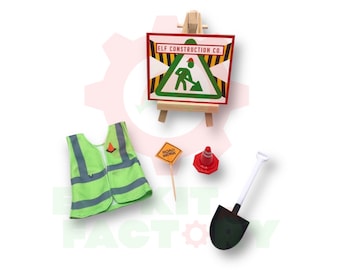 Elf Construction Prop - Elf props - Elf Kit - Elf Accessories - Under Construction