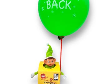Elf Special Delivery Express Mail Return I’m Back Box - Elf Return Box - I’m Back Express Mail Box