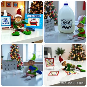 24 Day Elf Kit 2025, Christmas Elf Activities, Pre-Planned Scenes image 10